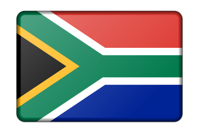Flag of South Africa And Lesotho